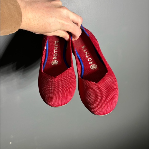 Rothy’s The Flat in Poppy Red Womens Size 8 - Picture 6 of 6